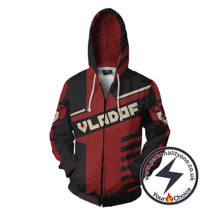 Borderlands Hoodies - Borderlands Vladof V2 Zip Up Hoodie Jacket